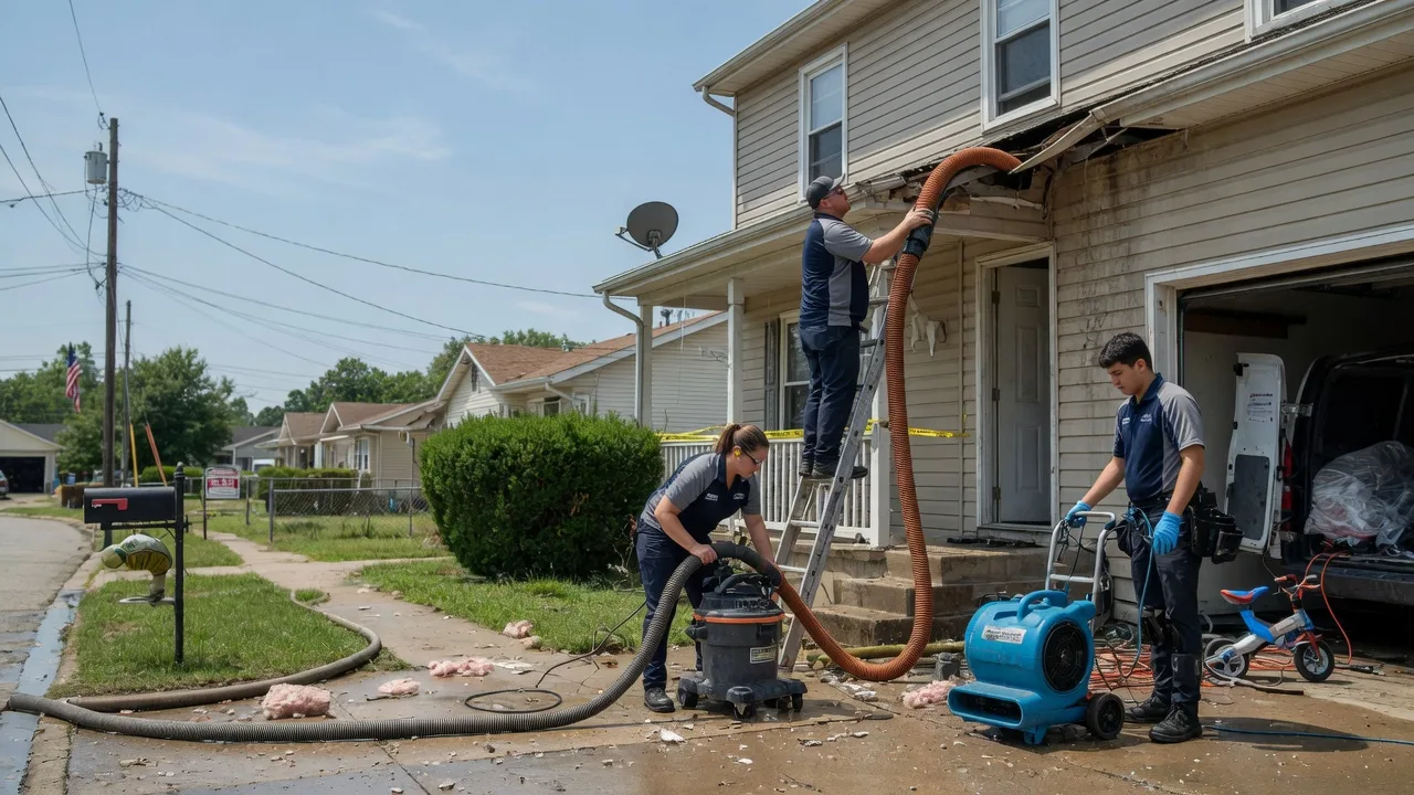 Water Damage Restoration in Castle, OK near me
